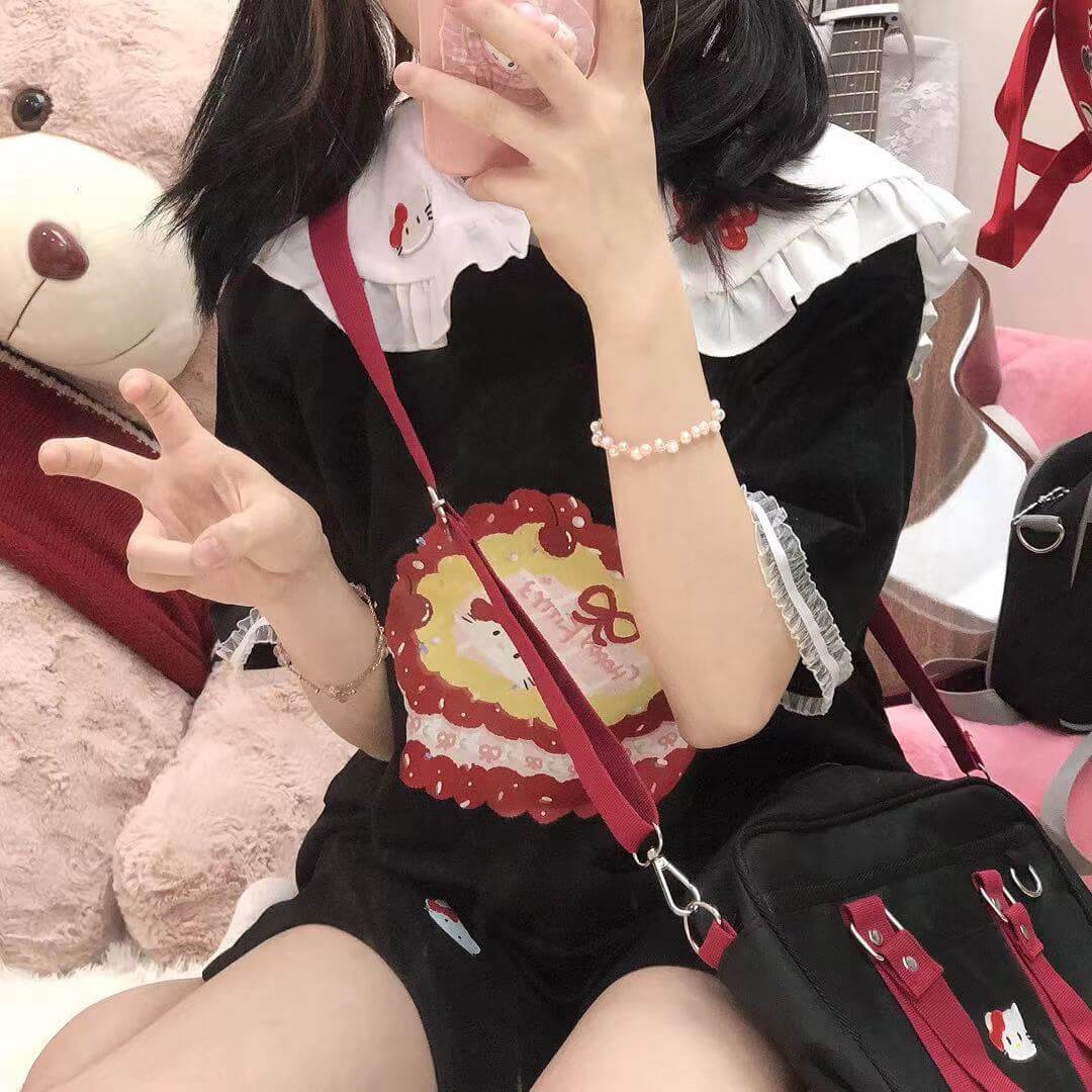 Kitty Cake Kawaii T-shirt