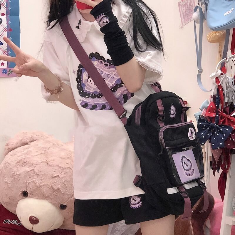 Kuro Cake Lace T-shirt