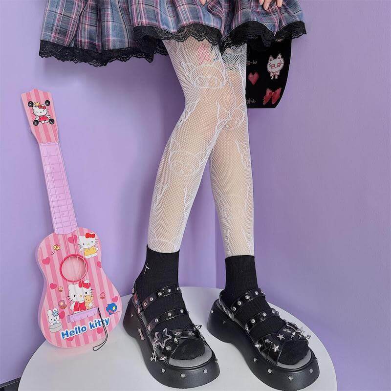 Kuro Fishnet Tights