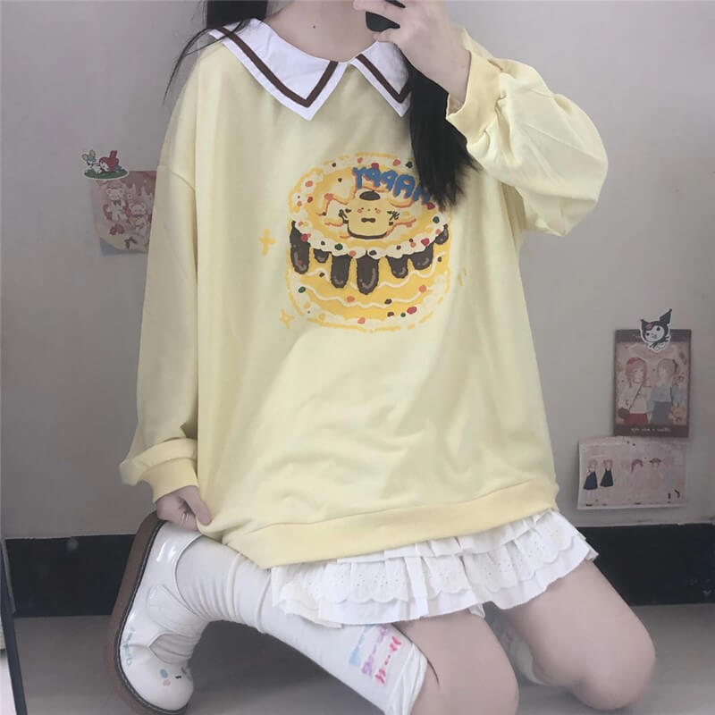 Kawaii Cake Sweatershirt