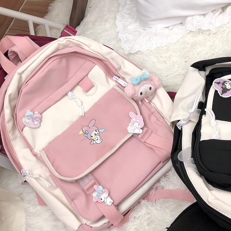 Kawaii Melo Pink Backpack