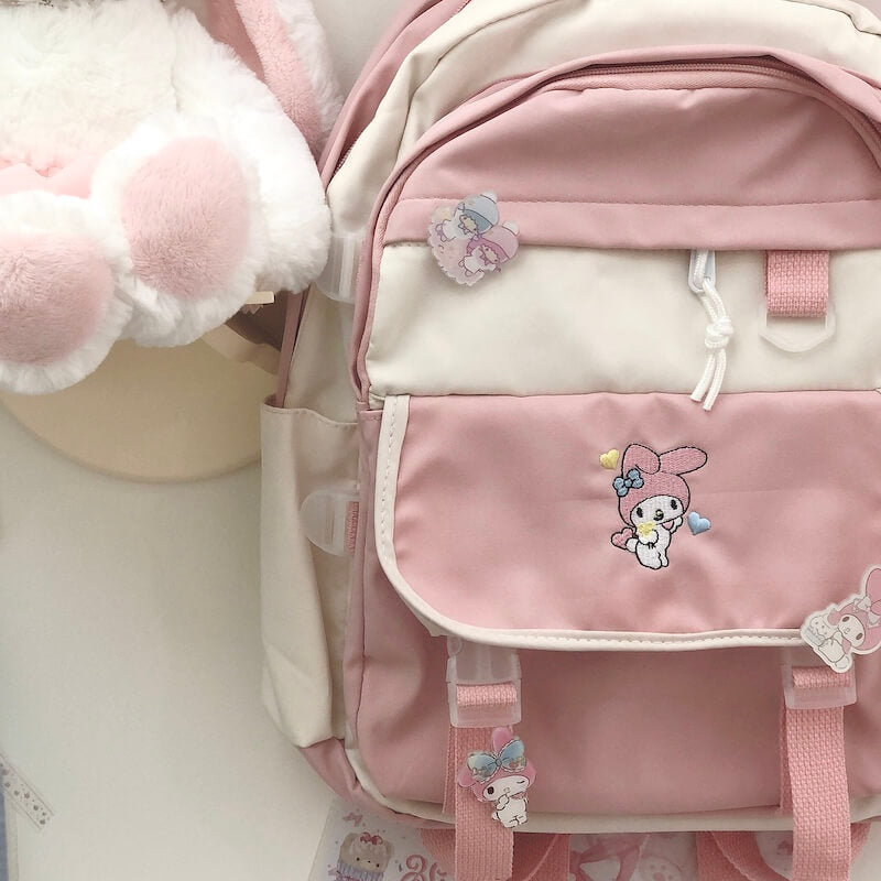 Kawaii Melo Pink Backpack