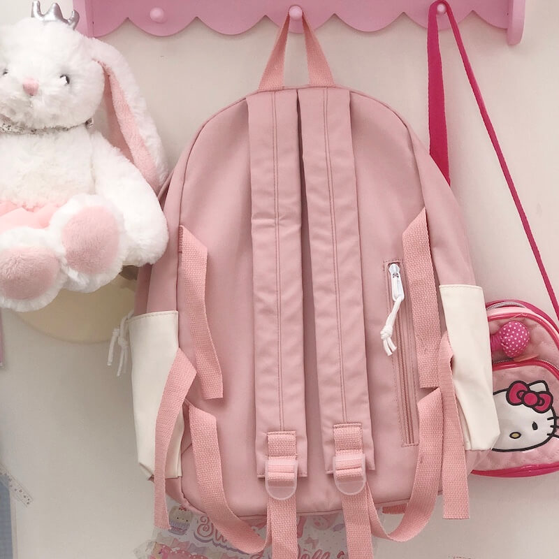 Kawaii Melo Pink Backpack
