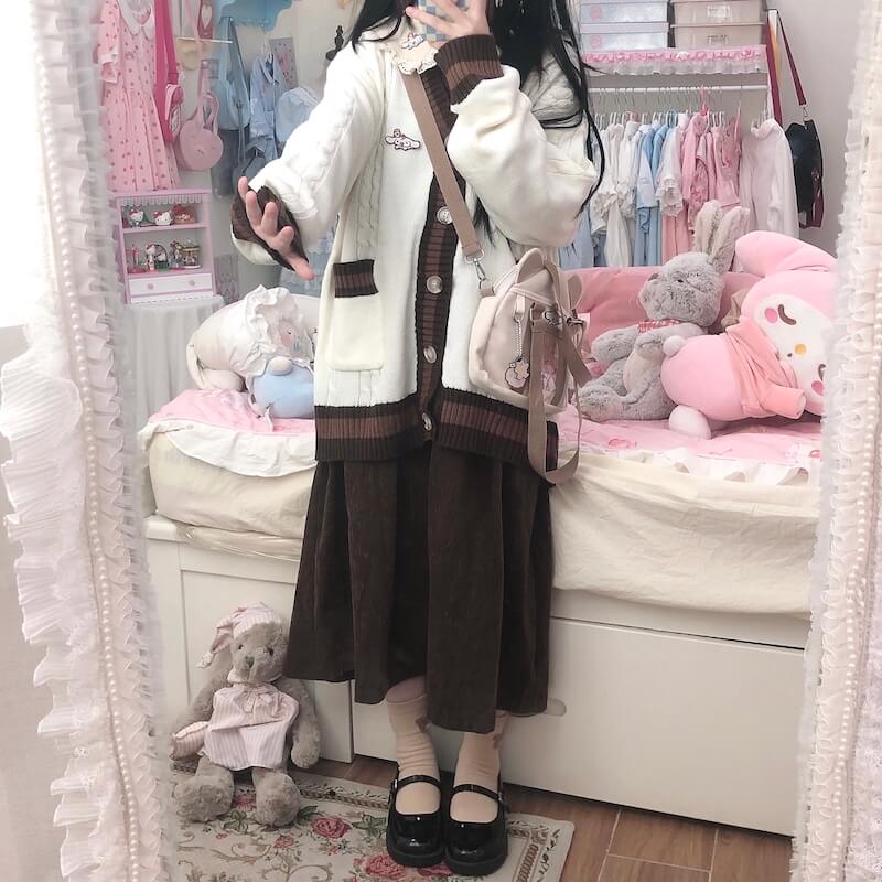 Kawaii Cinna Warm Cardigan