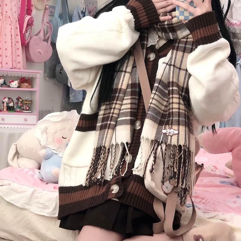 Kawaii Cinna Warm Cardigan