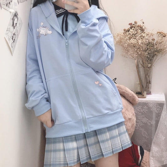 Sweet Blue Cinna Thin Hoodie