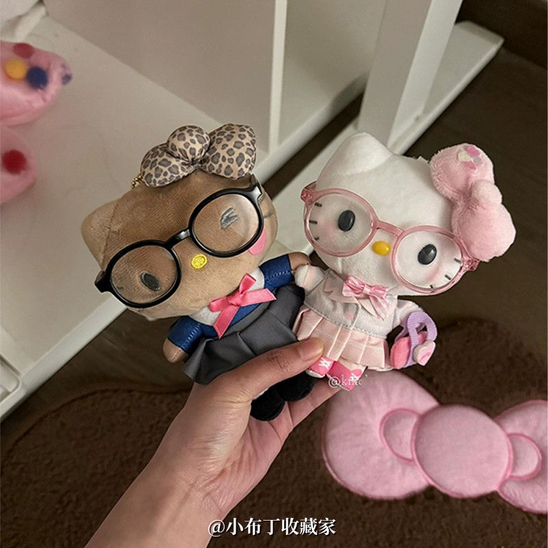 Black Uniform Kitty Bag Pendant