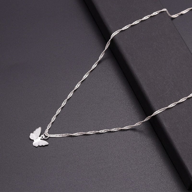 Classy Butterfly Chain Necklace