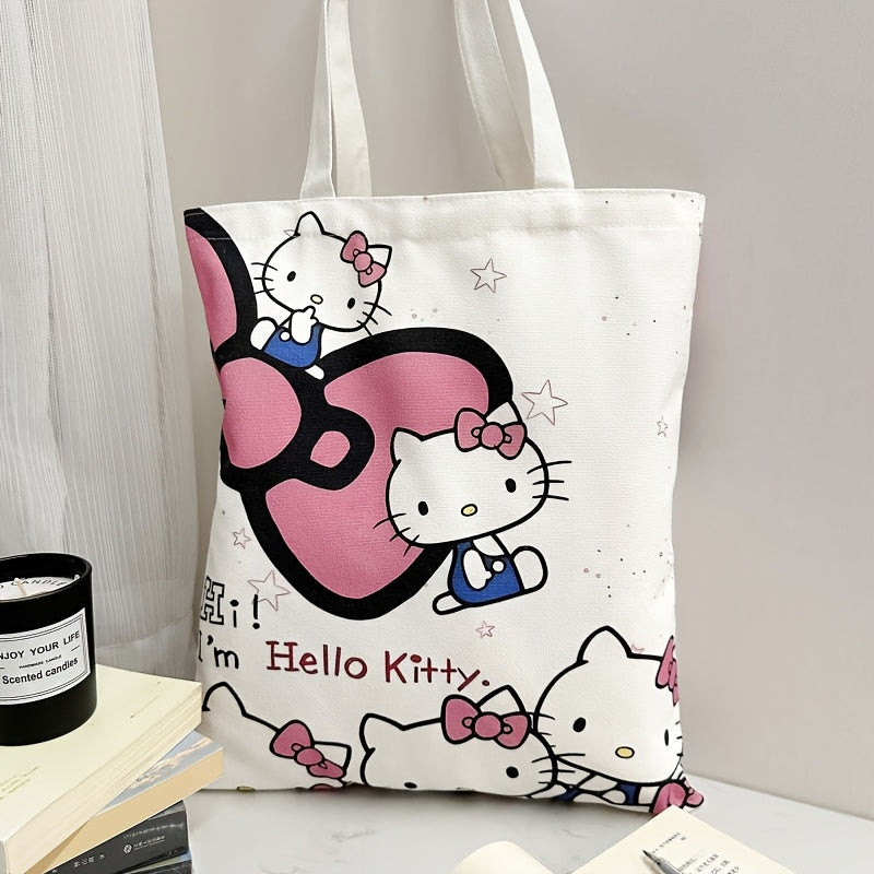 Kitty Pink Canvas Bag