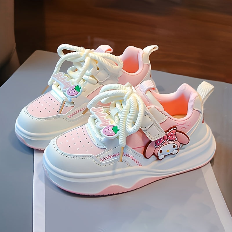 Kid's Melo Pink Sneakers