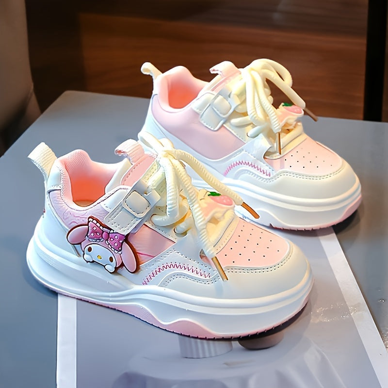 Kid's Melo Pink Sneakers