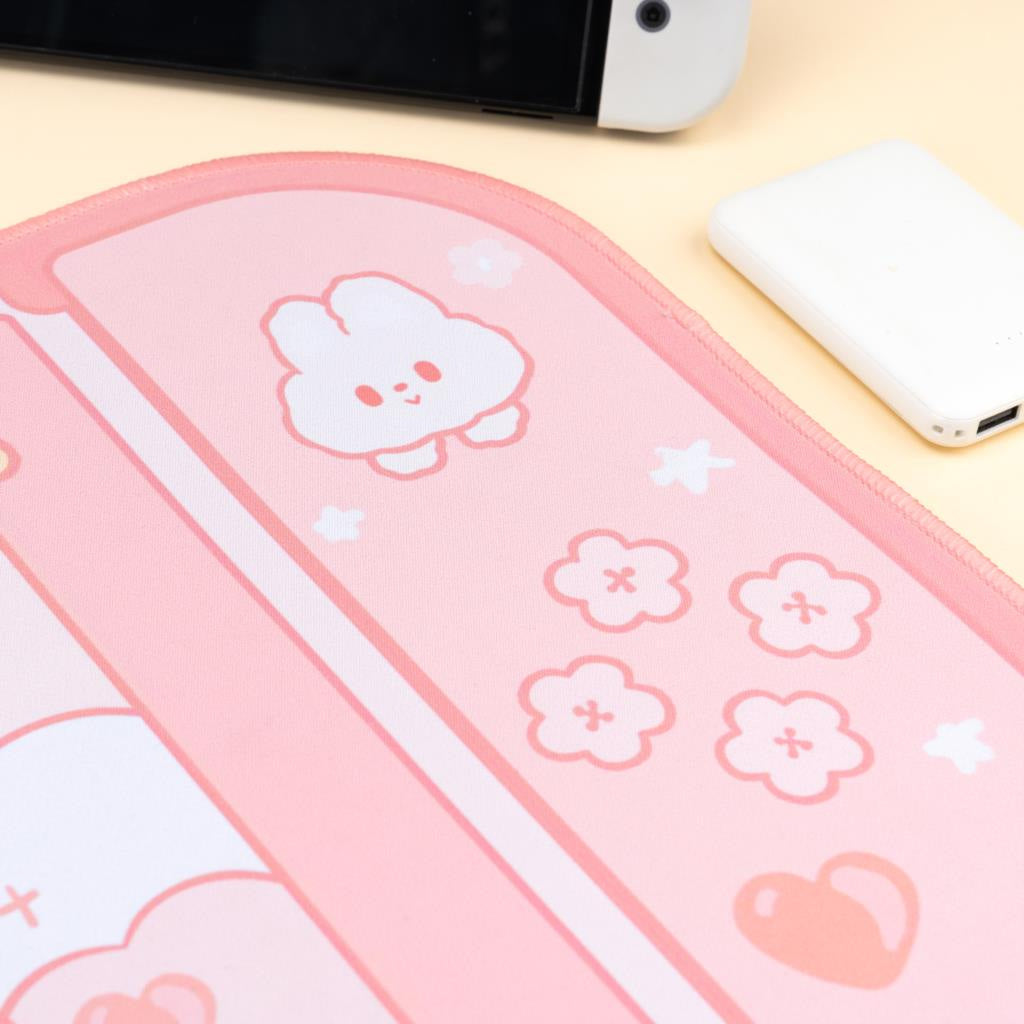 Dreamy bunny mousepad - desk - pad - gaming - kawaii - mouse