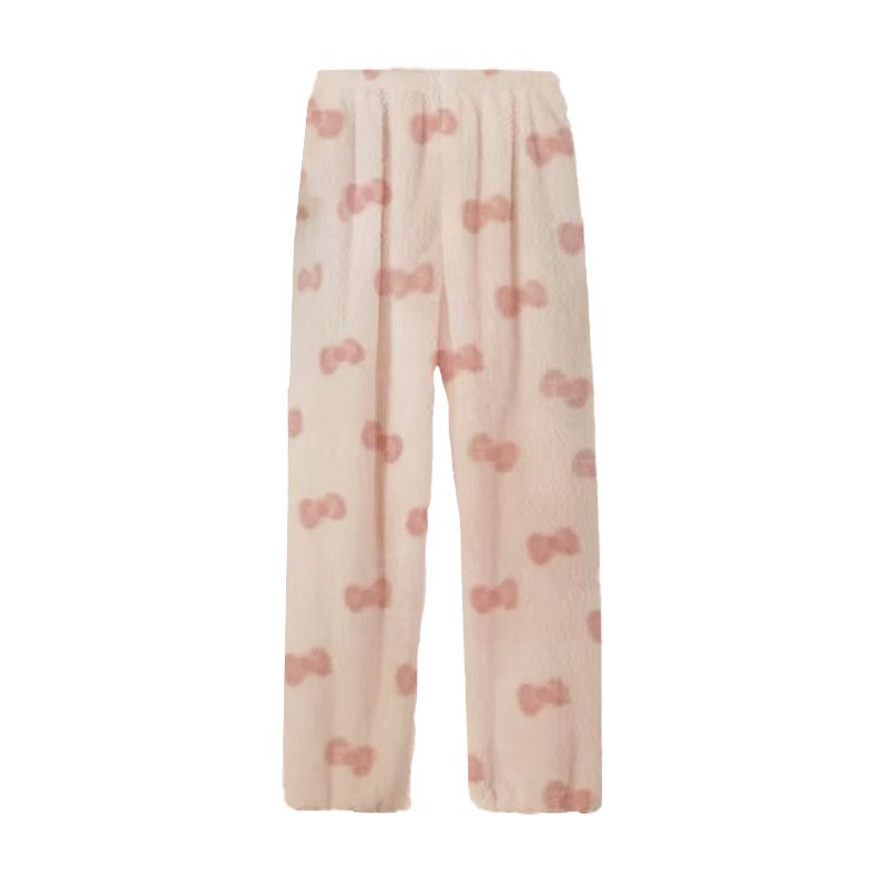 Pink Kitty Nachthemd aus Korallenfleece-Plüsch mit Kapuze KI682