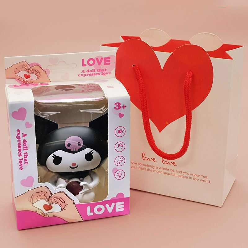 Jouets lumineux mignons en forme de cœur Kuro KI245