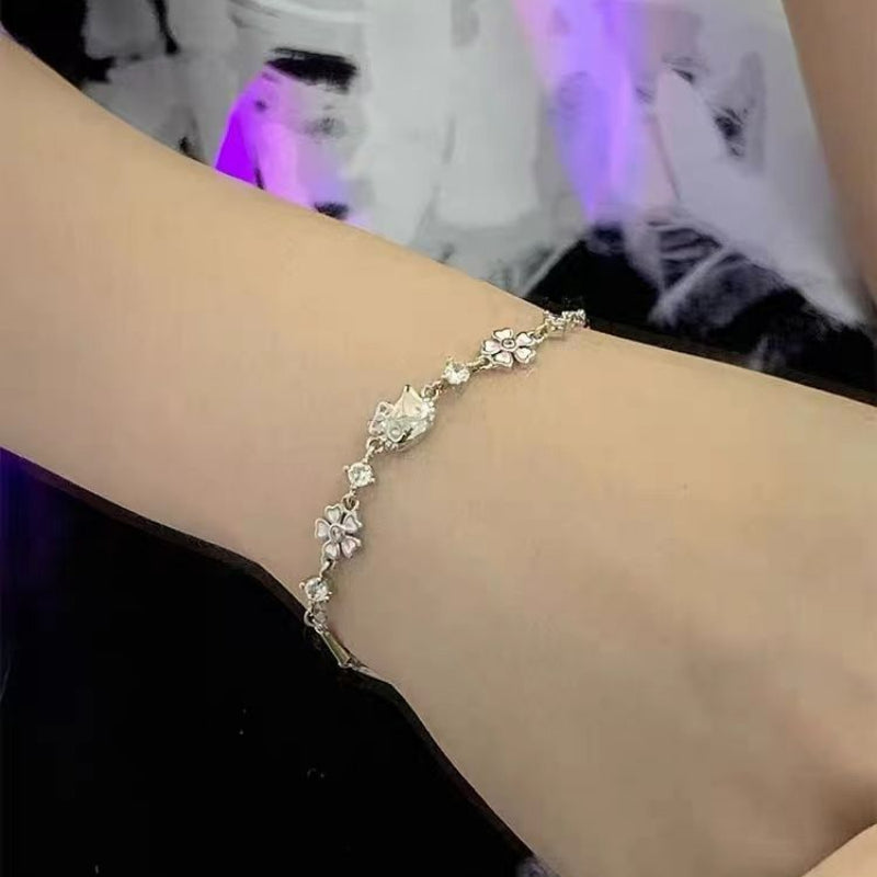 Bracelet Chaton Fleur de Cerisier KI302