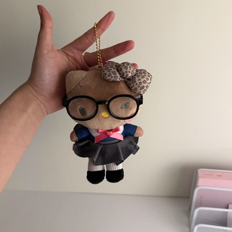 Black Uniform Kitty Bag Pendant