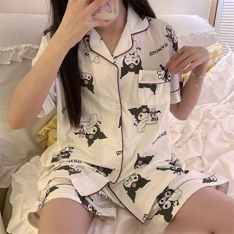 Cartoon Loungewear Pajamas Set KI602