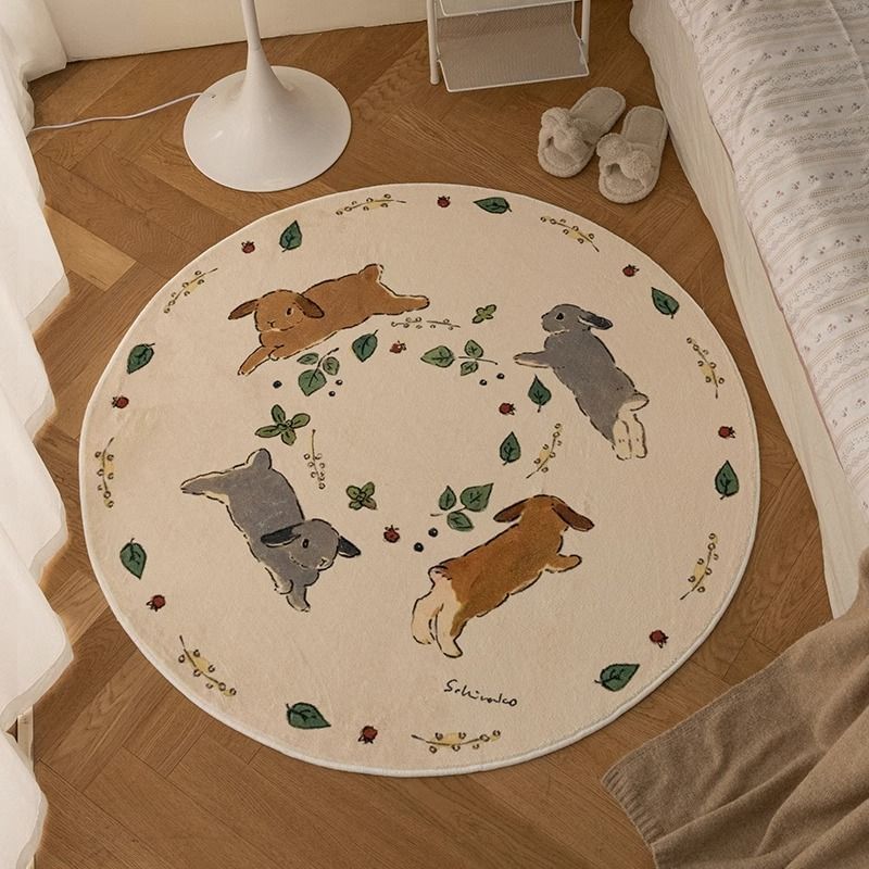 Cartoon Living Room Rabbit Carpet - Lovesickdoe