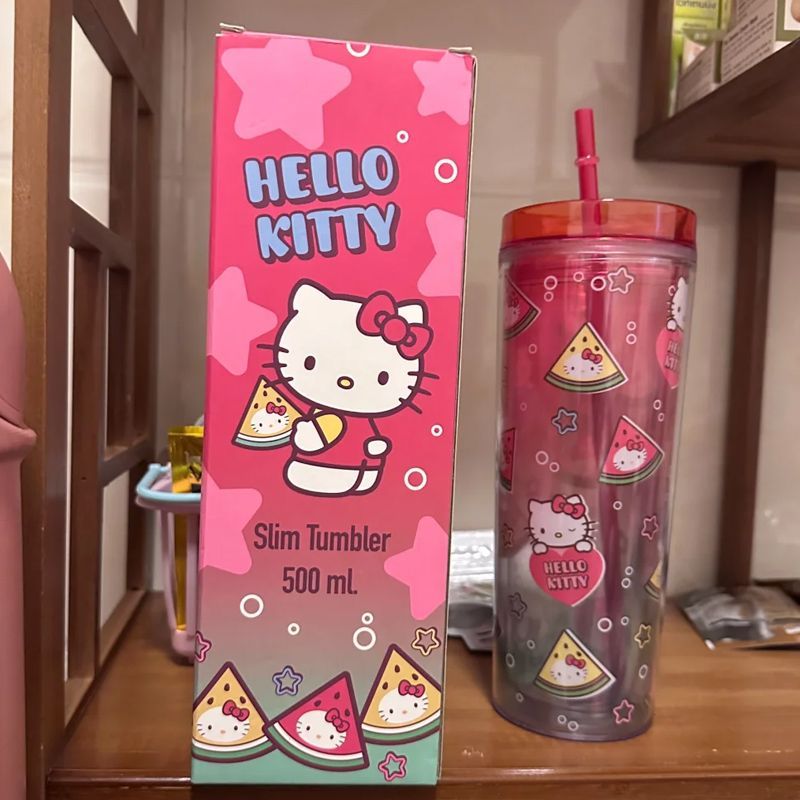 Kitty Watermelon Straw Cup KI556