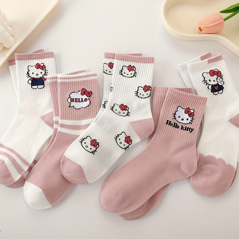Kitty Cat Stockings - 8 Pairs