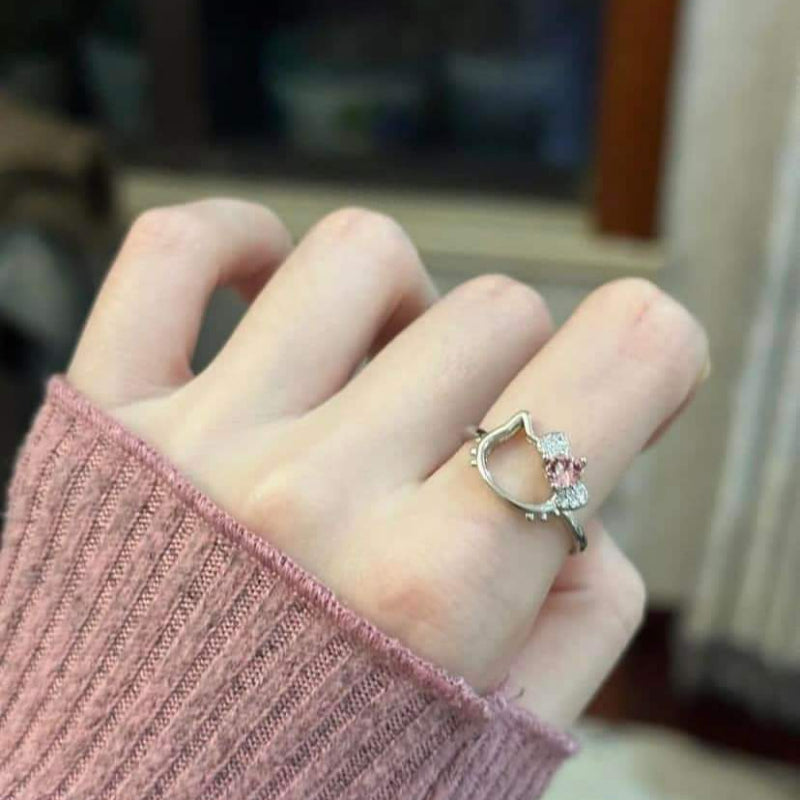 Anneaux d'ouverture Bow Kitty KI414