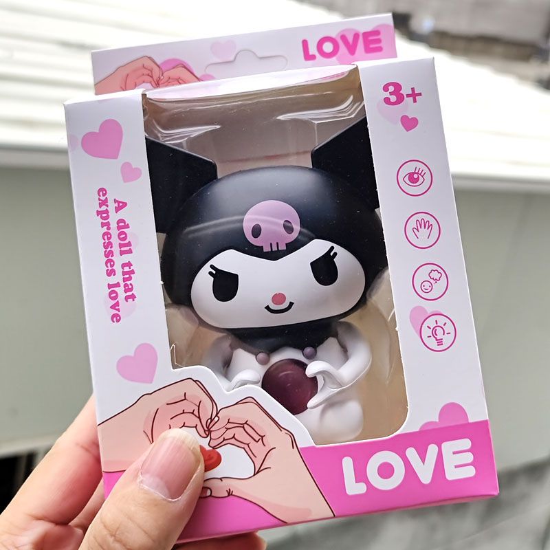 Jouets lumineux mignons en forme de cœur Kuro KI245