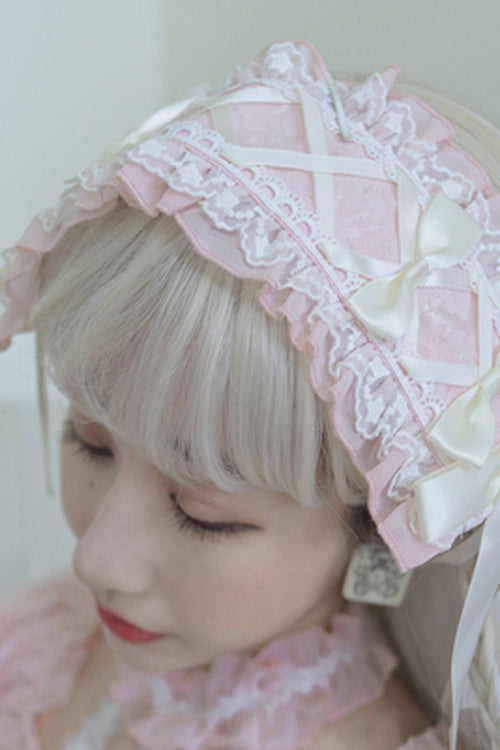 Romance Overture Frill Bow High-Waist Sweet Lolita Jumper Dress
