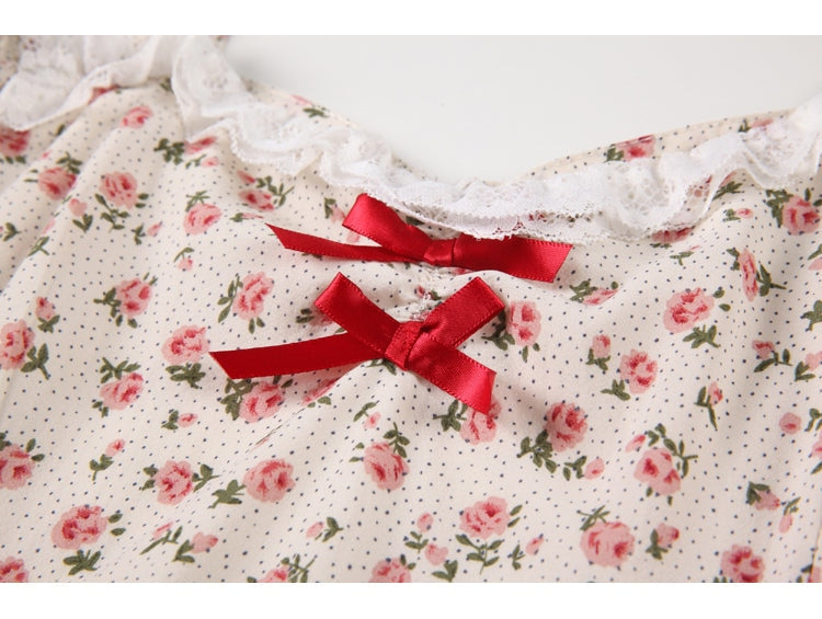 Floral Nymph Dress - dollcore, dollette, dresses, floral, floral angel