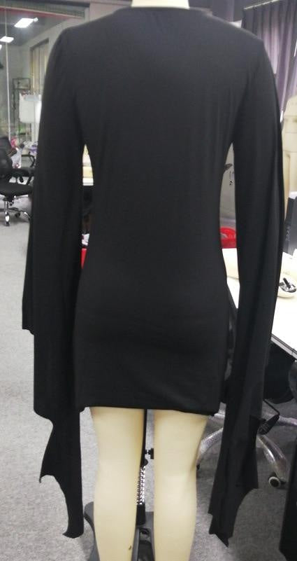 Forest witch hooded dress - black dress - clothes - clothing - cosplay - costume