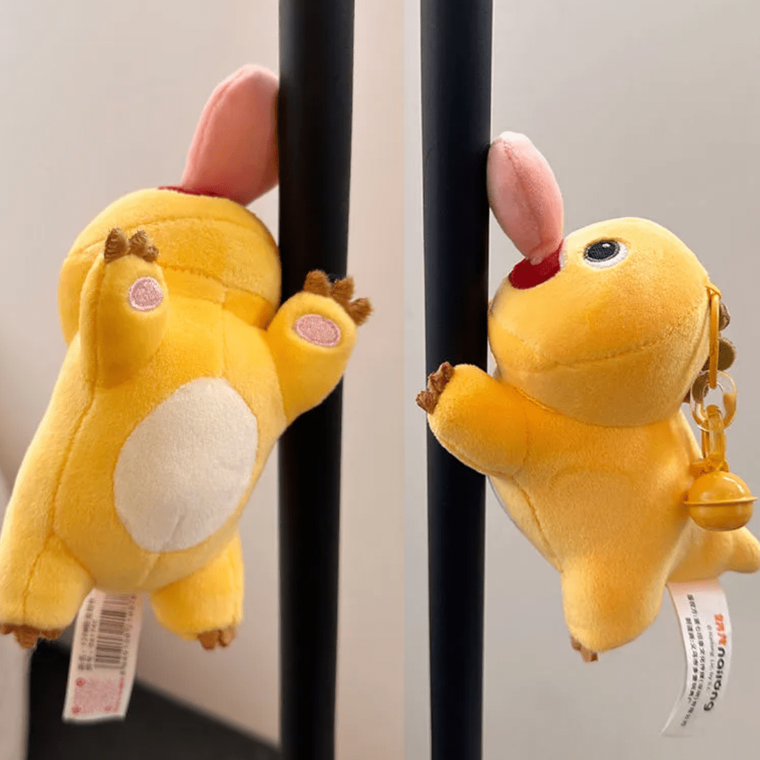 Keychain Plush Tongue Dragon Funny Big Magnetic Doll
