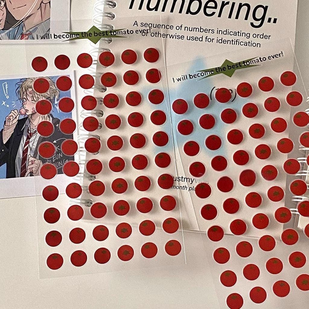 Stickers Funny DIY Tomato Decoration
