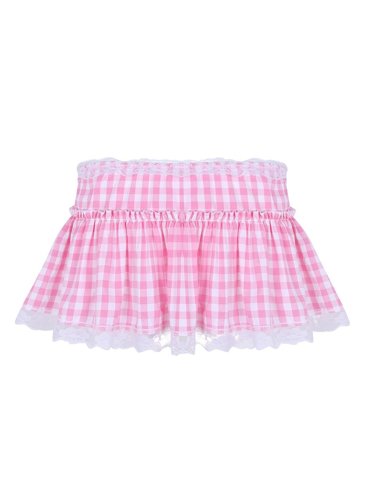 Gingham Micro Skirt - skirt