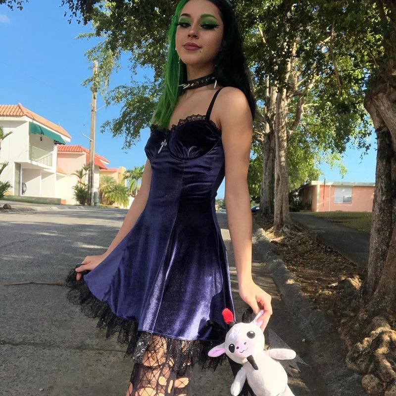 Halloween Party Dress - dress, dresses, goth, gothic, paci