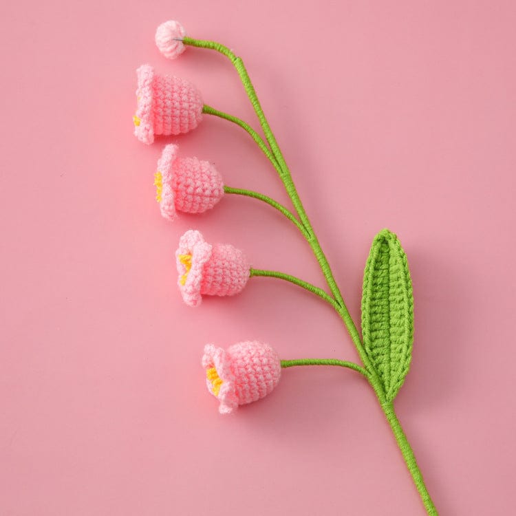 Fleur de muguet au crochet élégante