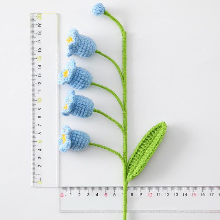 Fleur de muguet au crochet élégante