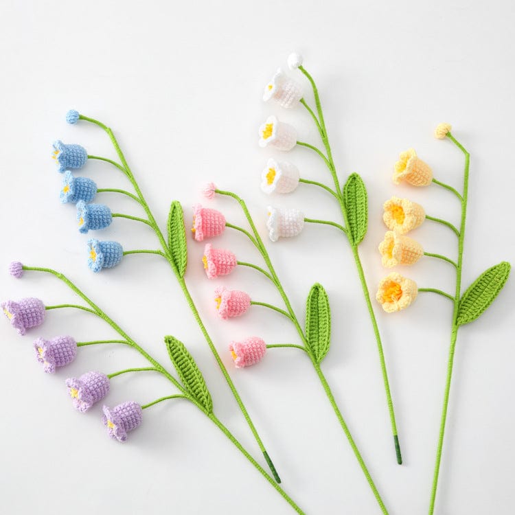 Fleur de muguet au crochet élégante