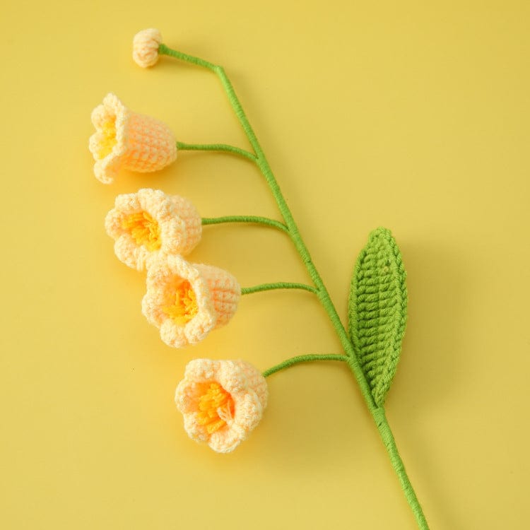 Fleur de muguet au crochet élégante
