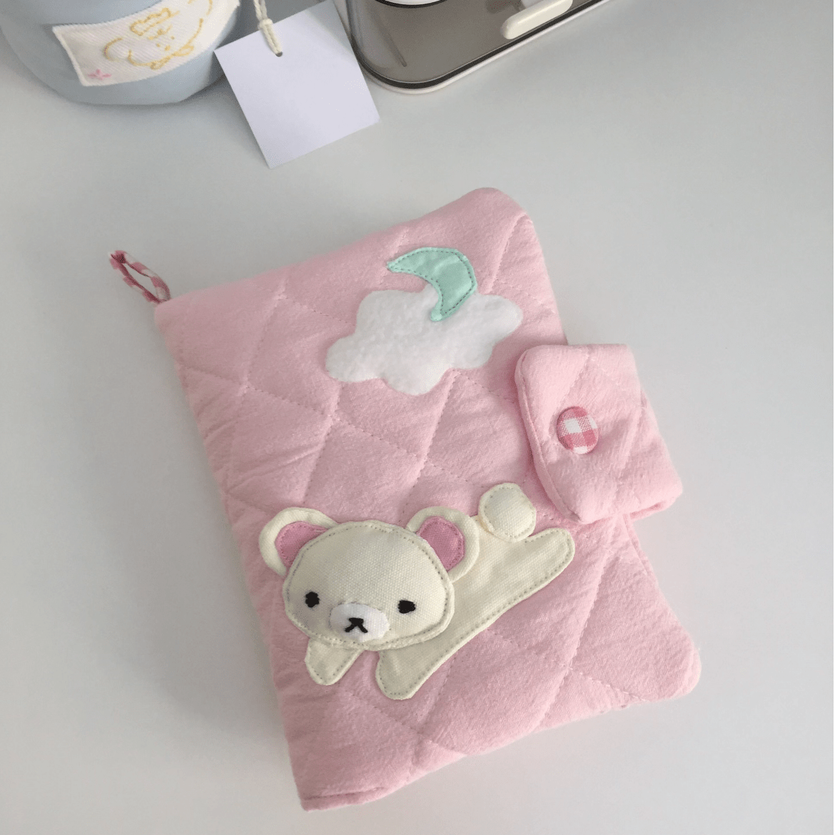 Cute Cover Handmade Korilak Binder Fabric