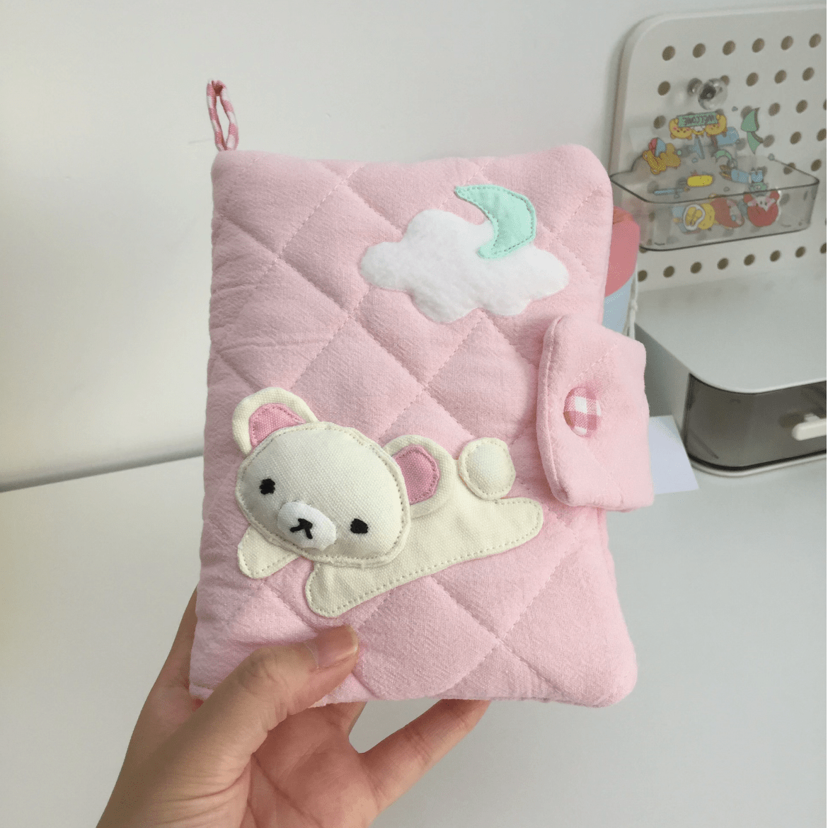 Cute Cover Handmade Korilak Binder Fabric