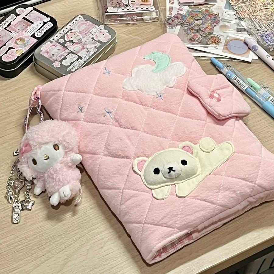 Cute Cover Handmade Korilak Binder Fabric