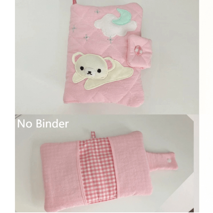 Cute Cover Handmade Korilak Binder Fabric