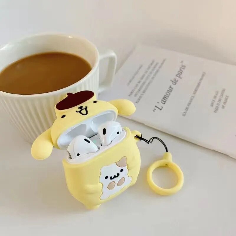 Kawaii AirPods Case (Cinnamoroll & Pompompurin) - KAWAII LULU
