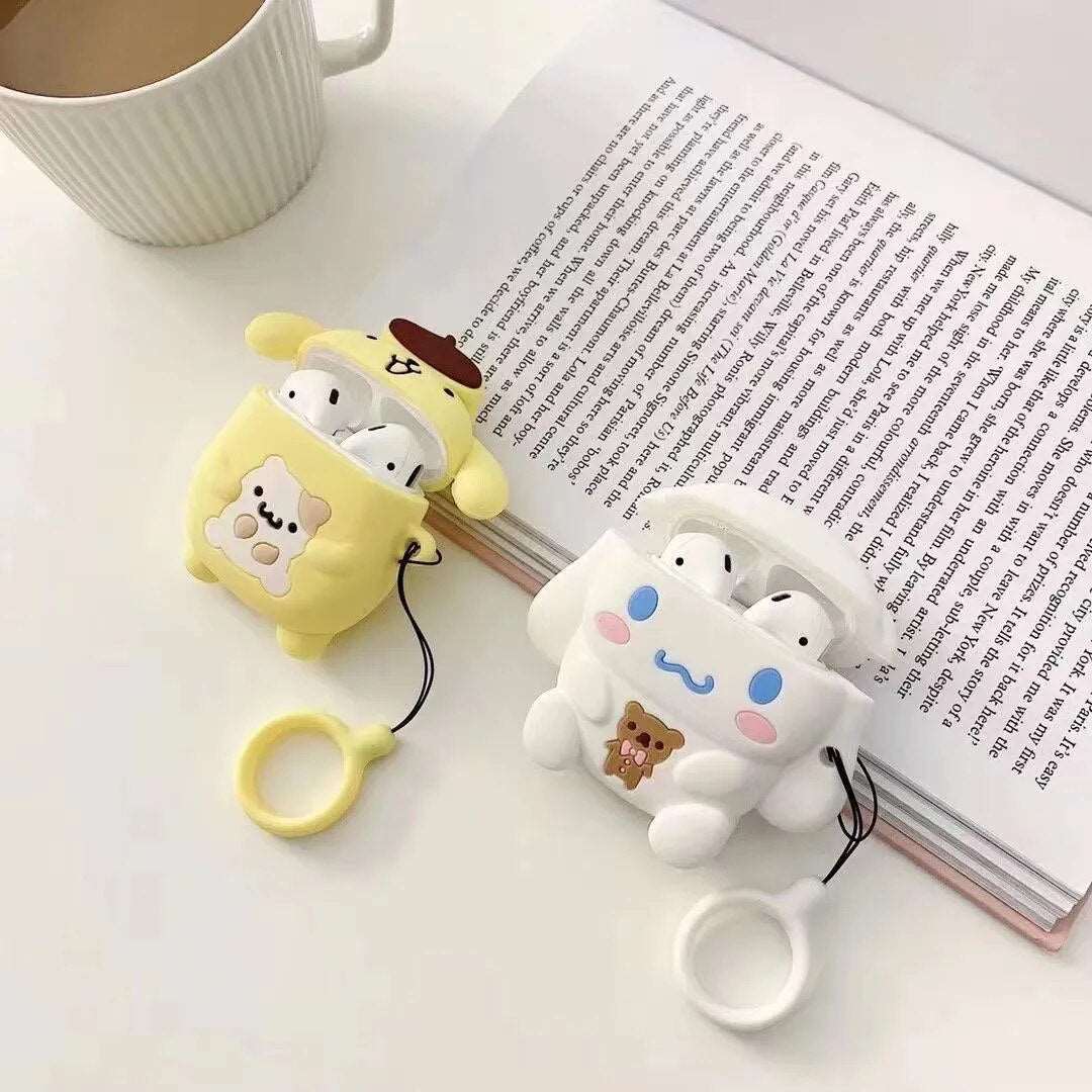 Kawaii AirPods Case (Cinnamoroll & Pompompurin) - KAWAII LULU