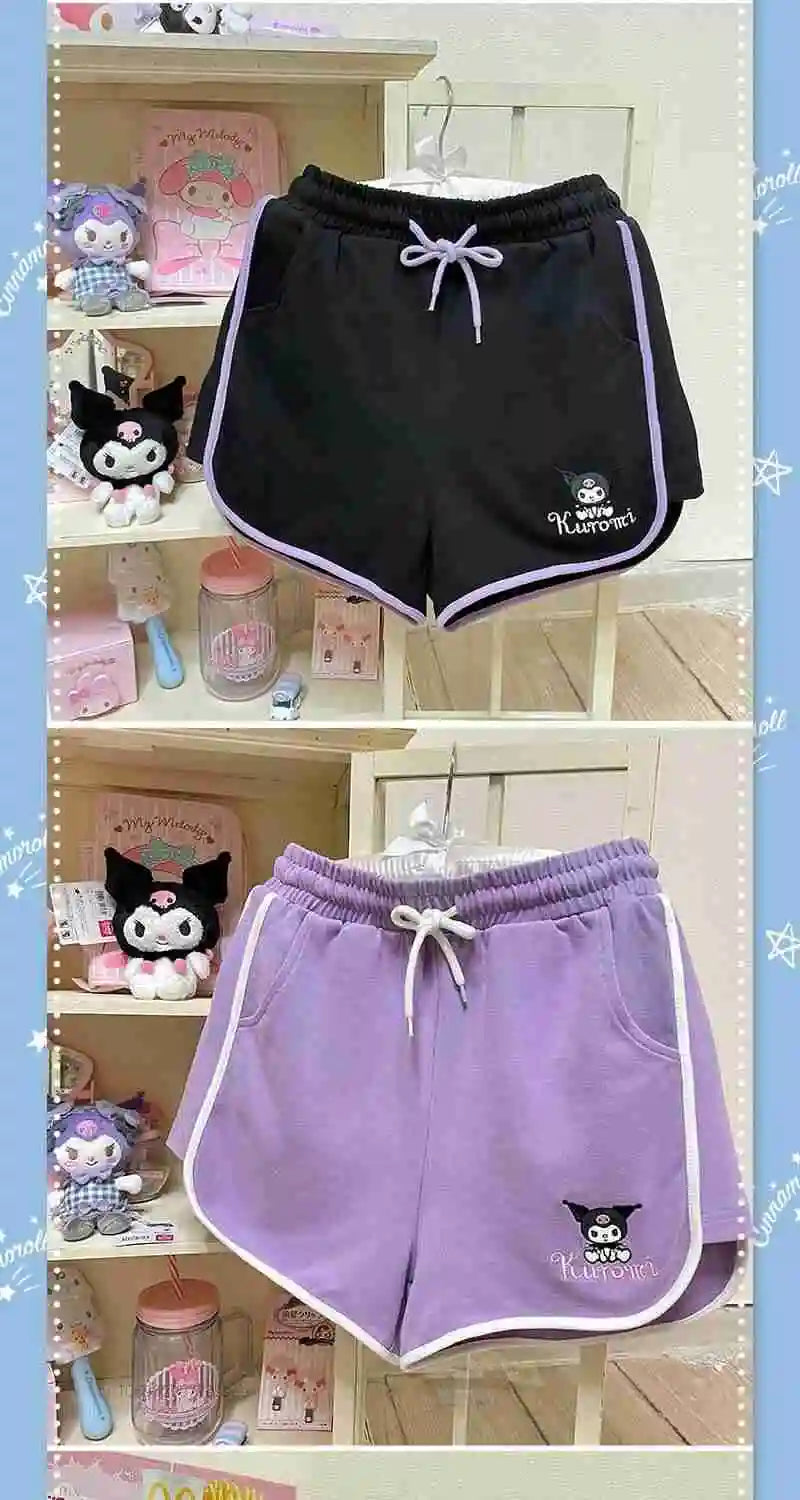 Kawaii athletic shorts - cinnamoroll - my melody - sanrio - short shorts