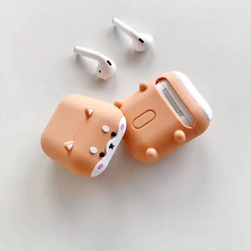 Kawaii Cartoon Corgi AirPods Case - KAWAII LULU