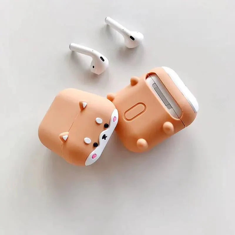 Kawaii Cartoon Corgi AirPods Case - KAWAII LULU