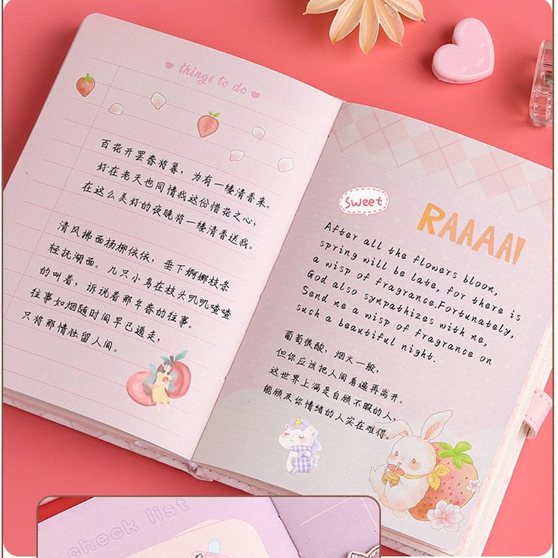 Kawaii Foodie Diaries - diairies, diary, journal, journaling, stationary Kawaii Babe