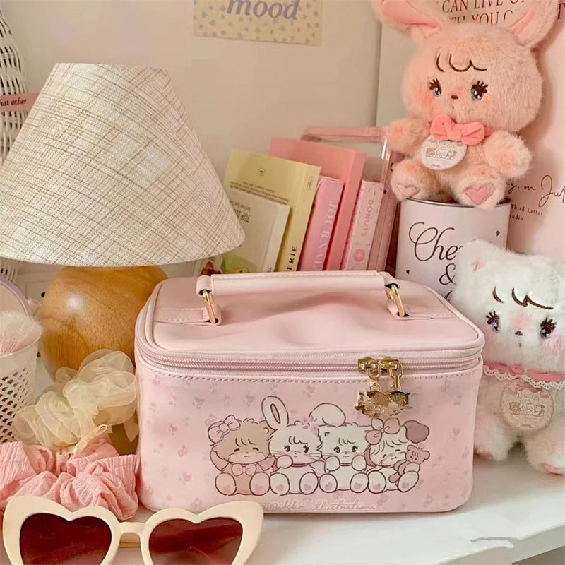 Kawaii friends make-up case - bags - cosmetic - bag - handbag - handbags