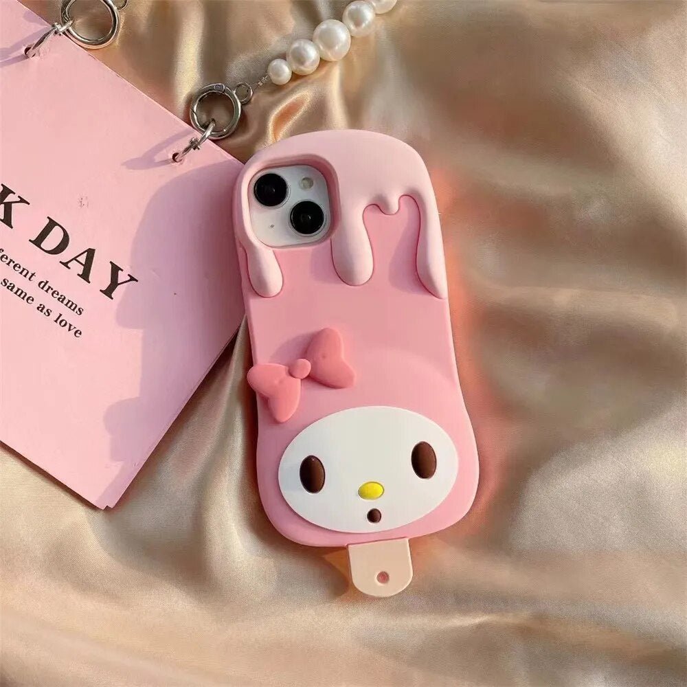 Kawaii My Melody Melting Ice Cream iPhone Case - KAWAII LULU