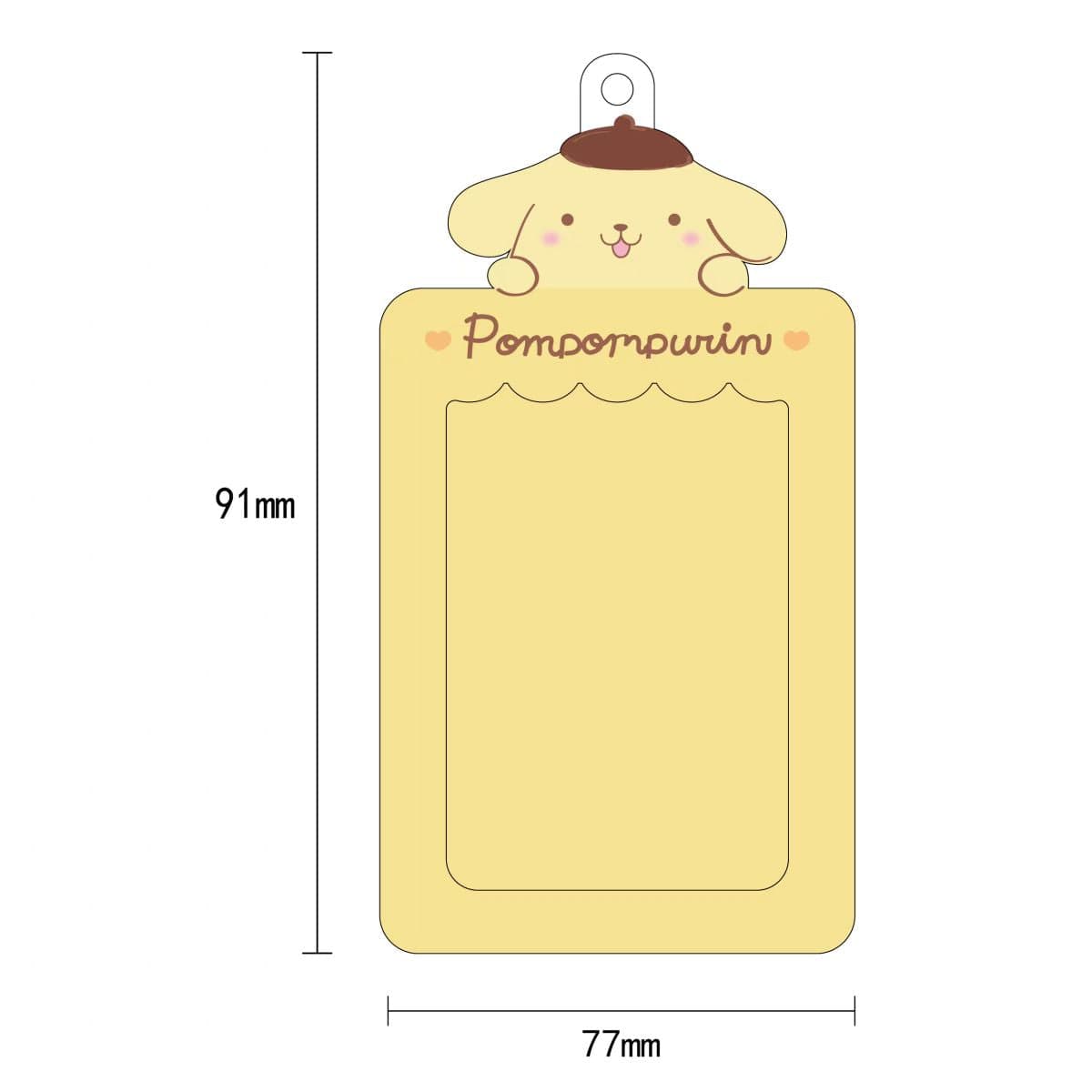 Photocard Kawaii Holder Keychain Kpop